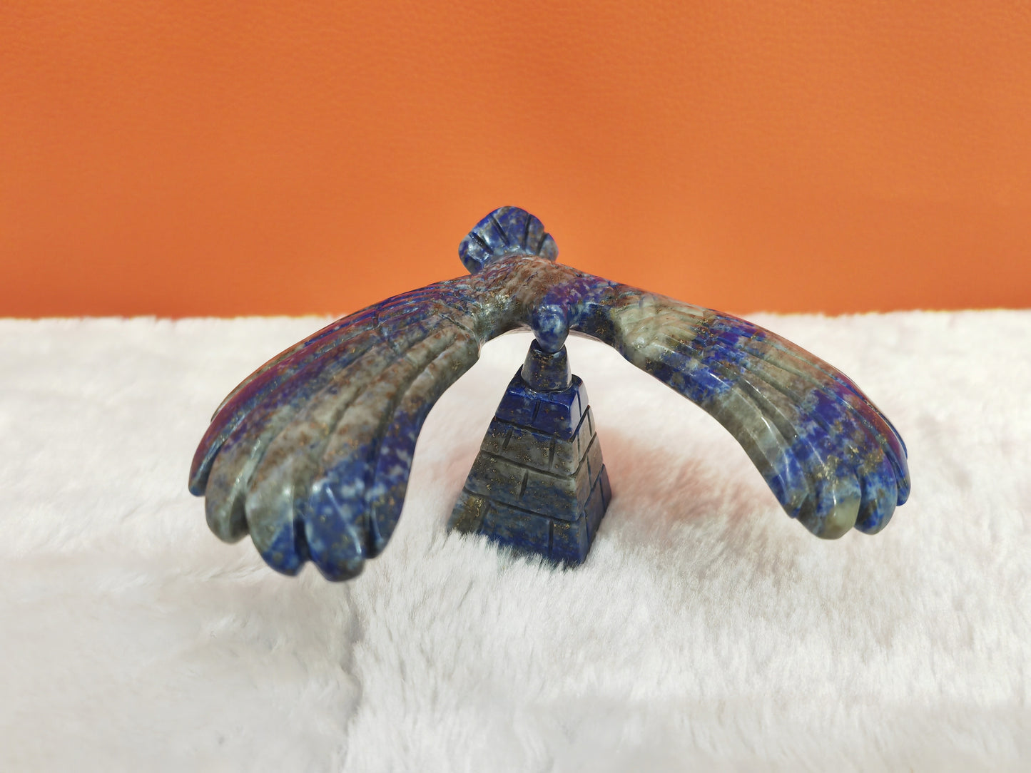 Spinning Lapis Eagle